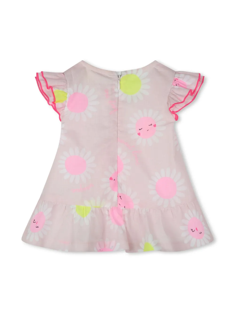 Billieblush Baby Floral-Print Dress in Pink Suflowers