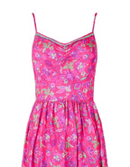 Women's Pippa Printed Woven Sundress in Pink