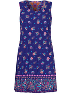 Women's Statement Reversible Tunic Top In Purple