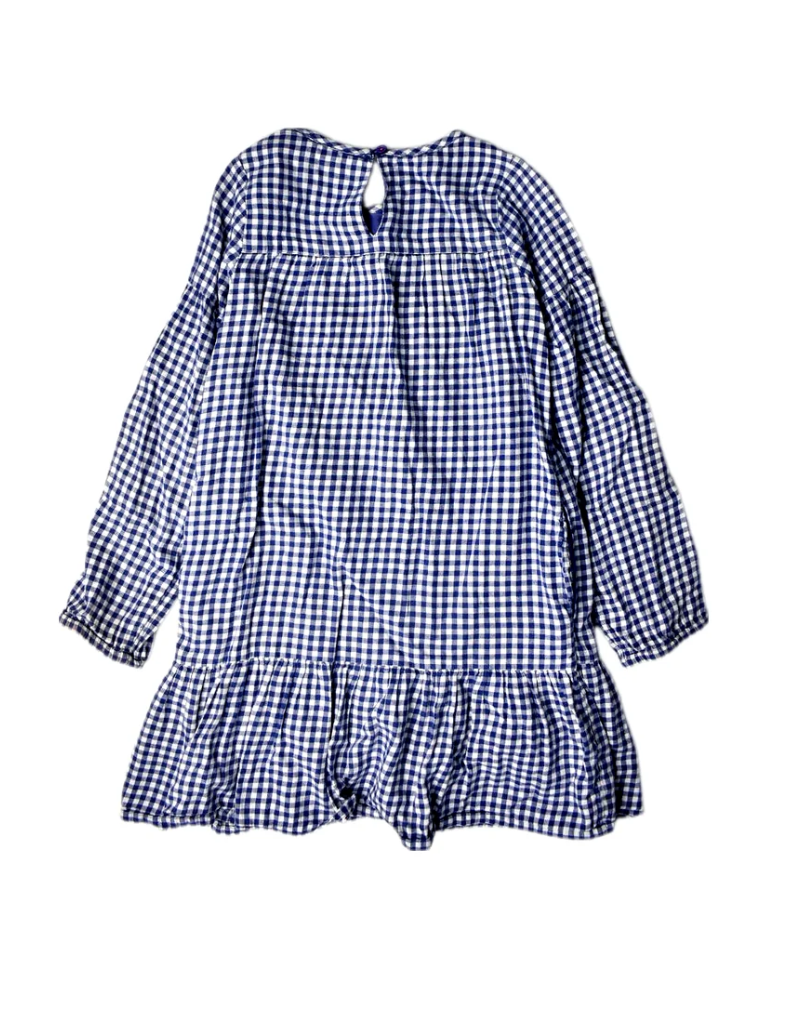 Mini Boden Kids Long Sleeve Dress In Navy